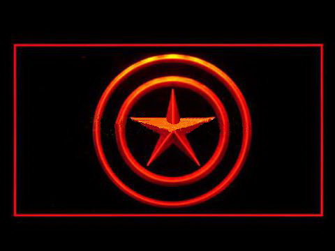 Captain America LED Neon Sign